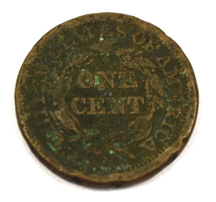 1851 Large Cent Coin - 2