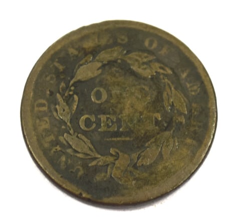 1832 Large Cent Coin - 2