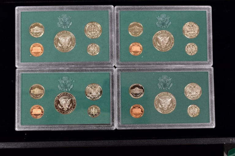 4 US Coin Proof Sets - 2