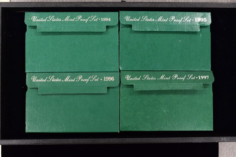 4 US Coin Proof Sets - 3