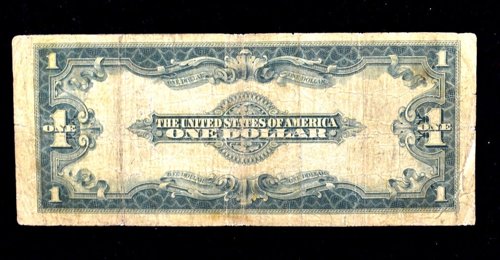 1923 $1 Dollar Silver Certificate - 2