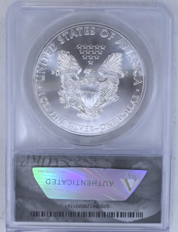 2014 American Silver Eagle Coin MS69 - 2