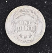 1896-O Barber Dime - 2