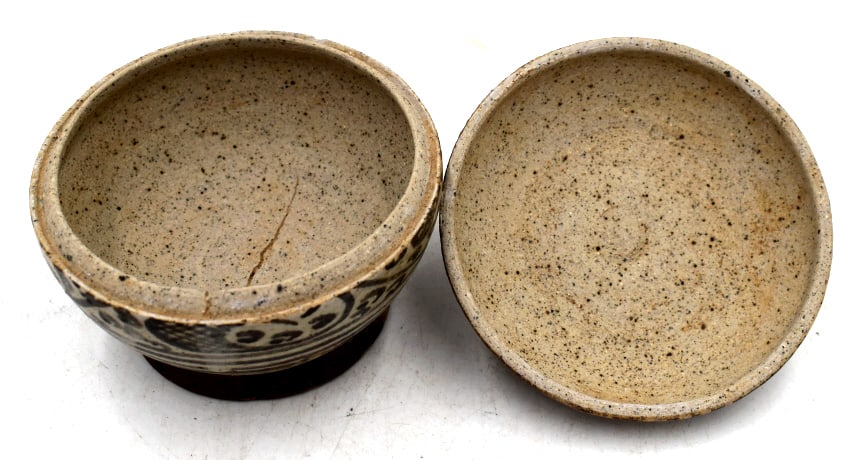 Thai Stoneware Container - 2