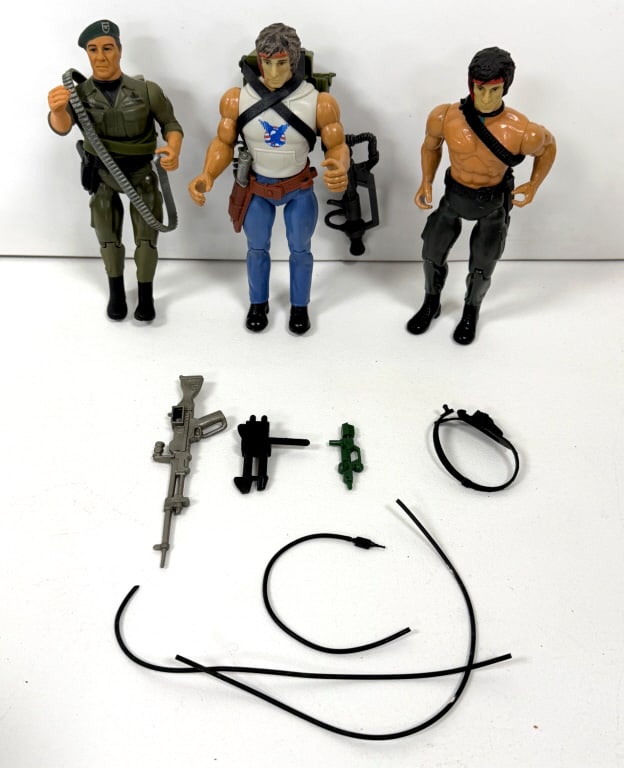 3 Rambo Figures (1 of 3)