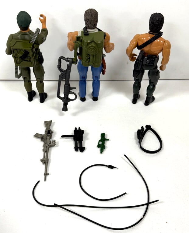 3 Rambo Figures - 2