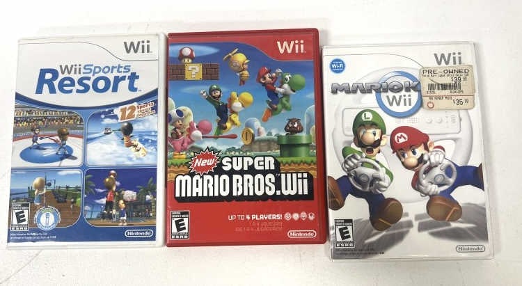 3 Wii Games (1 of 2)