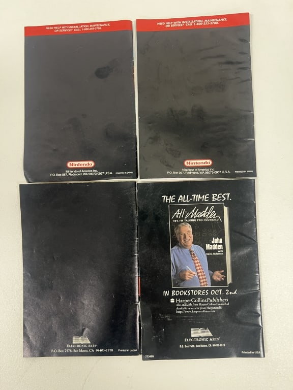 Assorted SNES Instruction Booklets - 2
