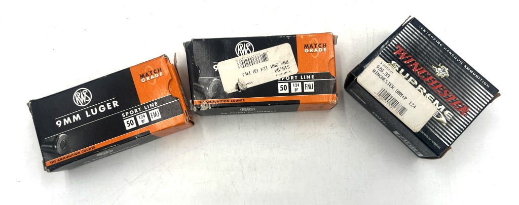 Assorted 9MM Luger Ammunition - 2