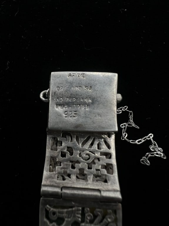 SS Peruvian Inca Link Bracelet - 4