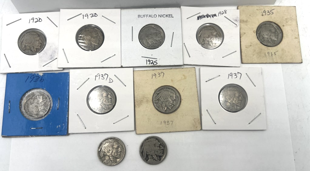 11 - Buffalo Nickels - 2