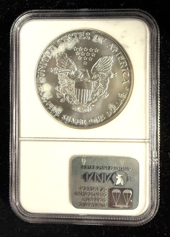 2002 American Eagle MS 69 $1 - 2