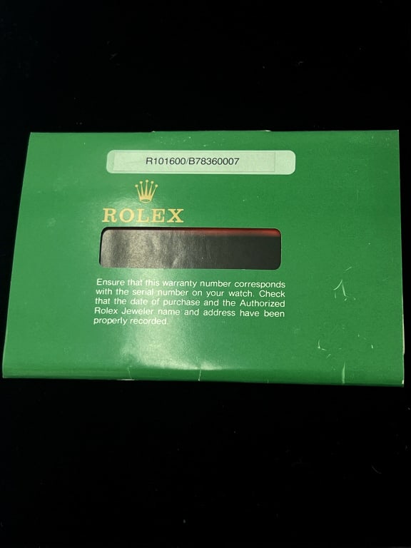 Rolex Box With Papers - 3