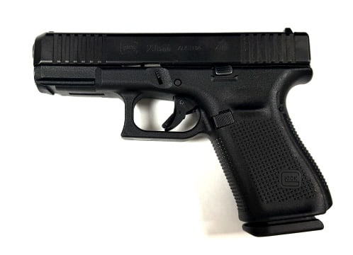 Glock 23 Gen 5, 40 cal Pistol: Labeled Austria, with 3 mags, lock, and carrying case, please see photos