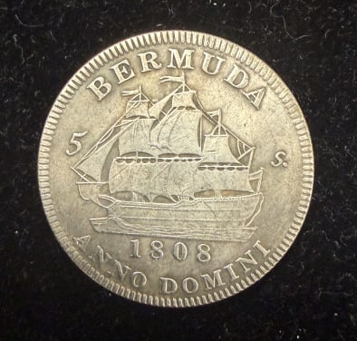 Bermuda 5 Shillings Dated 1808 - 2