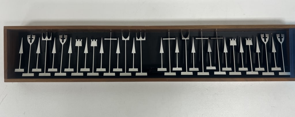 1962 Austin Cox Chess Set - 2