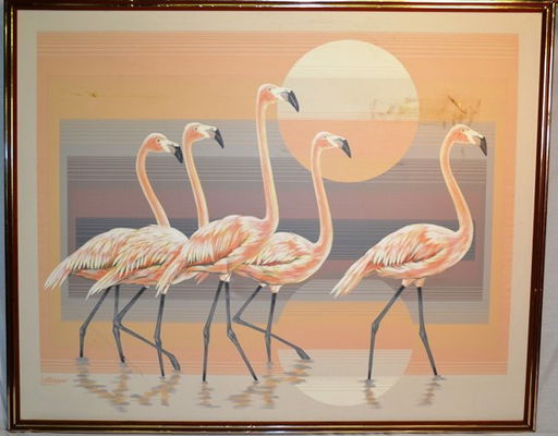 Letterman Painting Mar 16 2014 Auctions By B Langston Llc In Fl