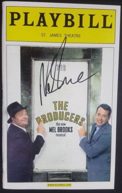 JUDY TENUTA, NATHAN LANE JAMIE FARR, AUTOGRAPHS (1 of 3)