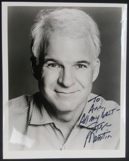 STEVE MARTIN AUTOGRAPH PERSONALIZED (1 of 1)