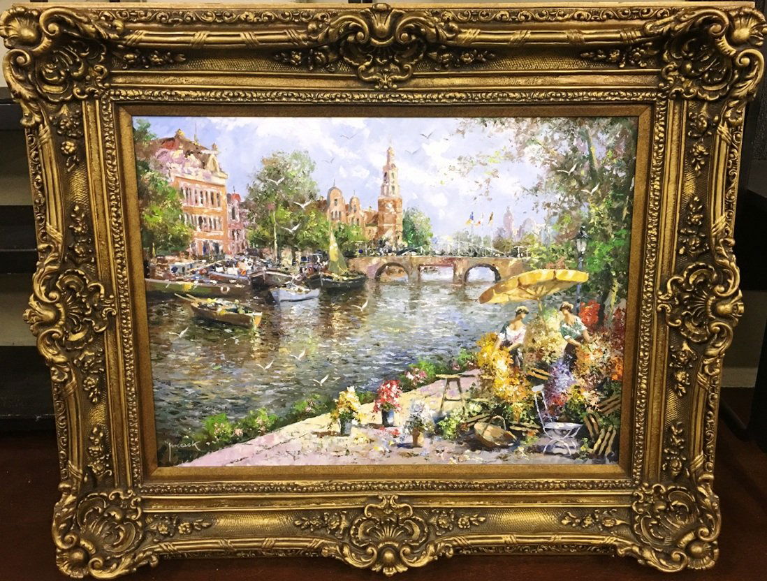 OIL ON CANVAS BY CHRISTIAN JERECZEK (1 of 2)