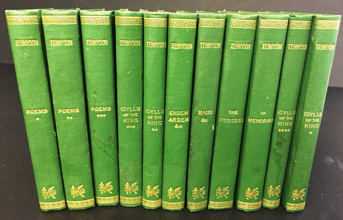 11 HARDCOVER THE WORKS OF ALFRED TENNYSON SEE PHOTO (1 of 2)