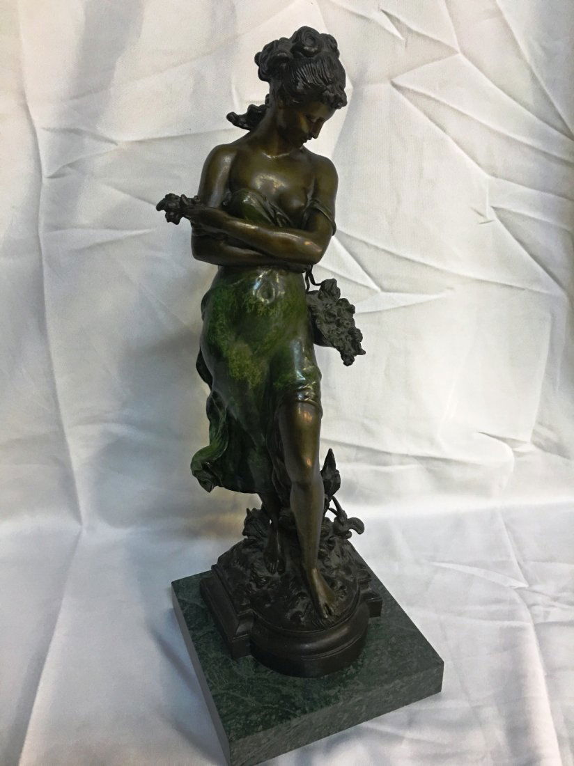 HIPPOLYTE HIP MOREAU BRONZE SCULPTURE