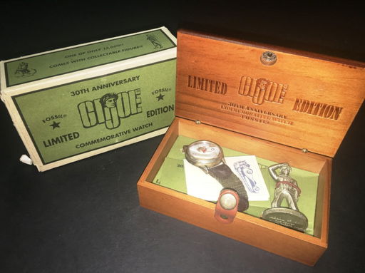 30th Anniversary Gi Joe Fossil Watch In Box Nov 27 2016