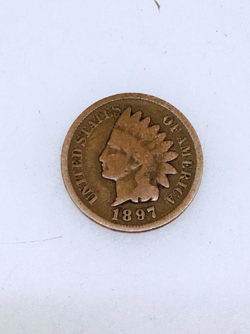 1897 INDIAN HEAD PENNY (1 of 2)