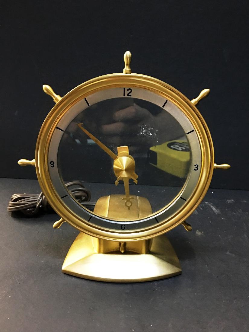 VINTAGE JEFFERSON GOLDEN HELM NAUTICAL SHIP WHEEL (1 of 3)