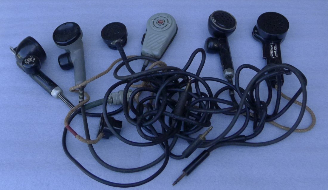 6 PCS of Vintage microphones: 6 PCS of Vintage microphones