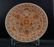 1: 19th C Chinese Guangxu Fan Red Porcelain Plate