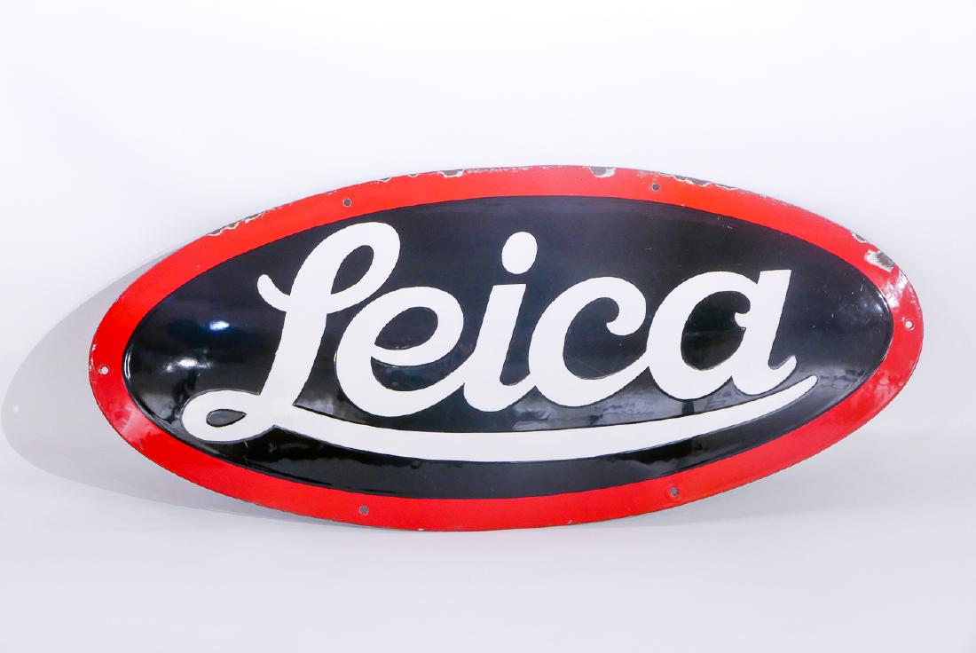 1920s Metal Leica Dealer Sign (1 of 11)