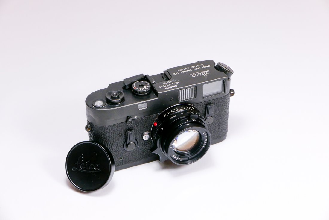 Leica M4 KE-7A Nr. 1294870 with 50mm Elcan f2 Nr. (1 of 20)
