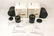 Two modern black enamel special edition lenses