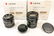 Two modern black enamel special edition lenses - 2