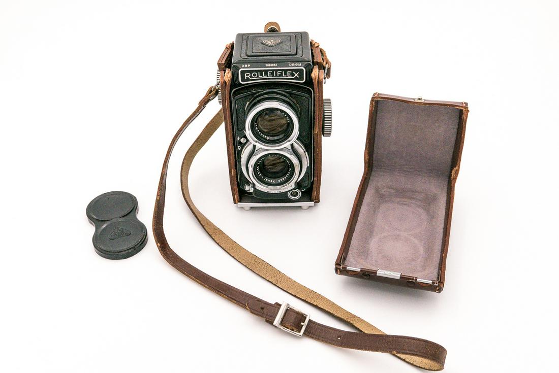 Rolleiflex 4x4 "Black Baby" Post-War (1 of 14)