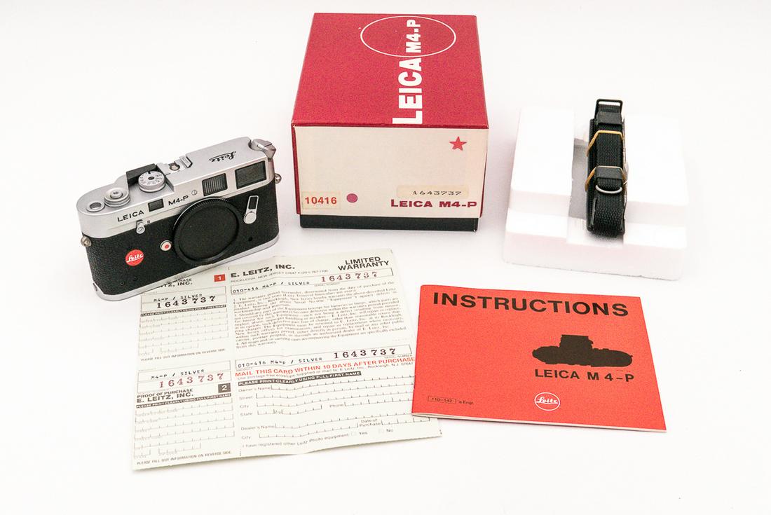 Leica M4-P in silver chrome finish (1 of 13)