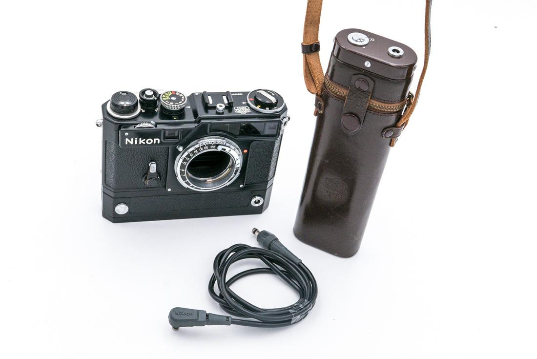 Nikon SP in black enamel finish, with Nikon Motor (1 of 20)