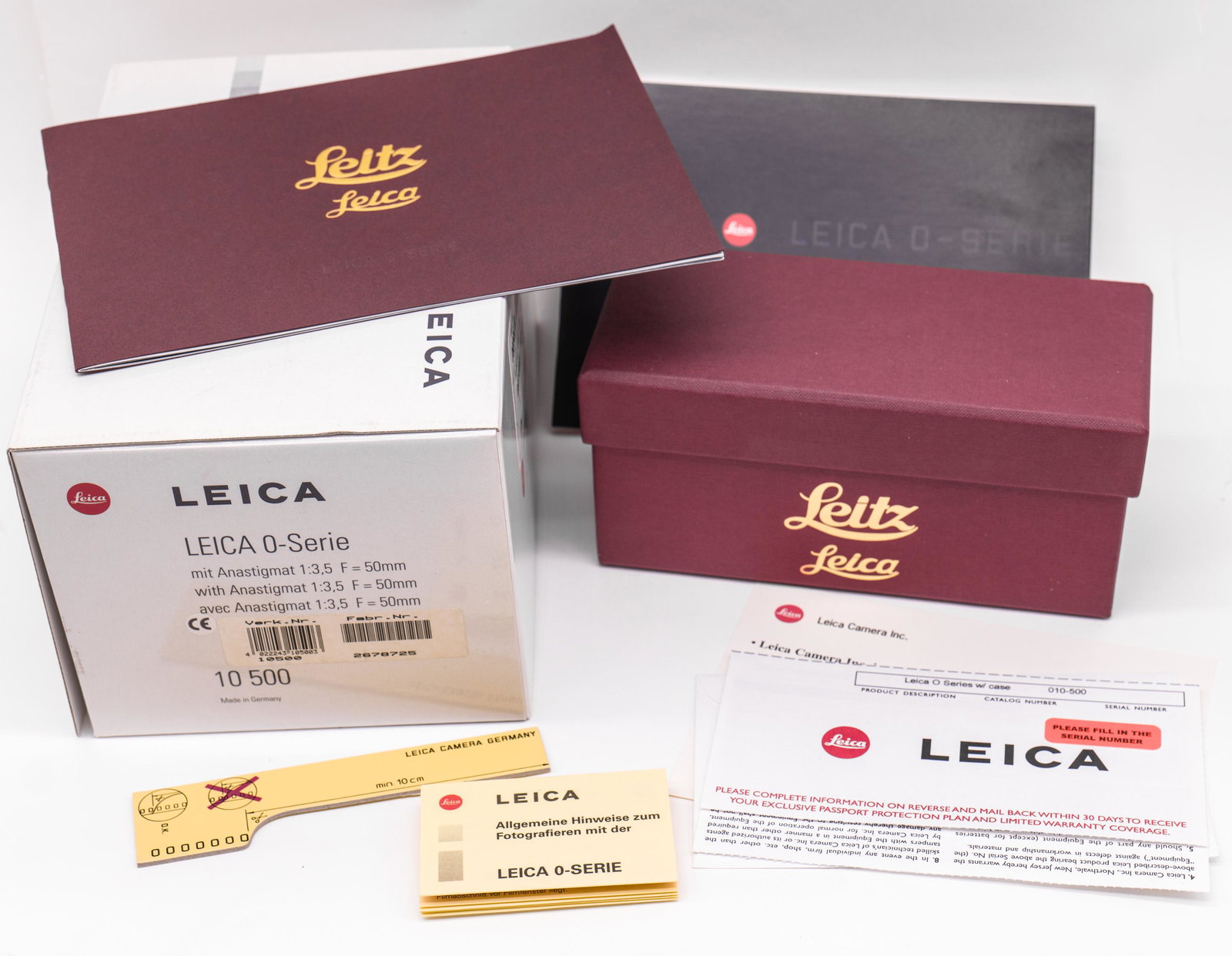 Leica O-Serie Replica with 50mm Anastigmat f3,5 lens (1 of 20)