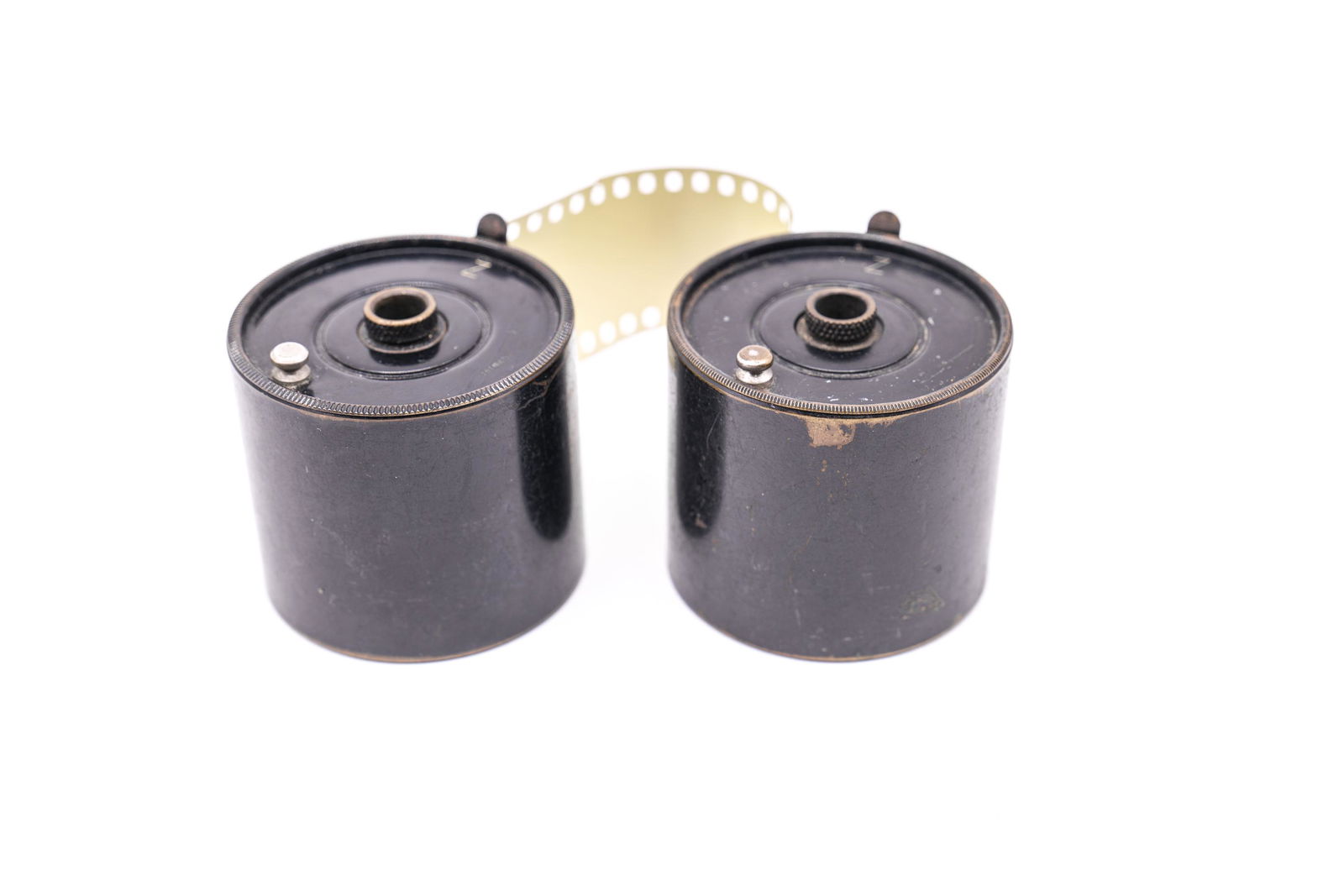 Two Leica "Reporter" film cassettes KOOBF (1 of 6)