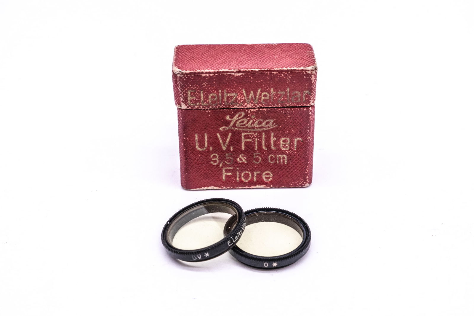 Two early filters for the 50mm Elmar and 35mm Elmar lenses (1 of 6)