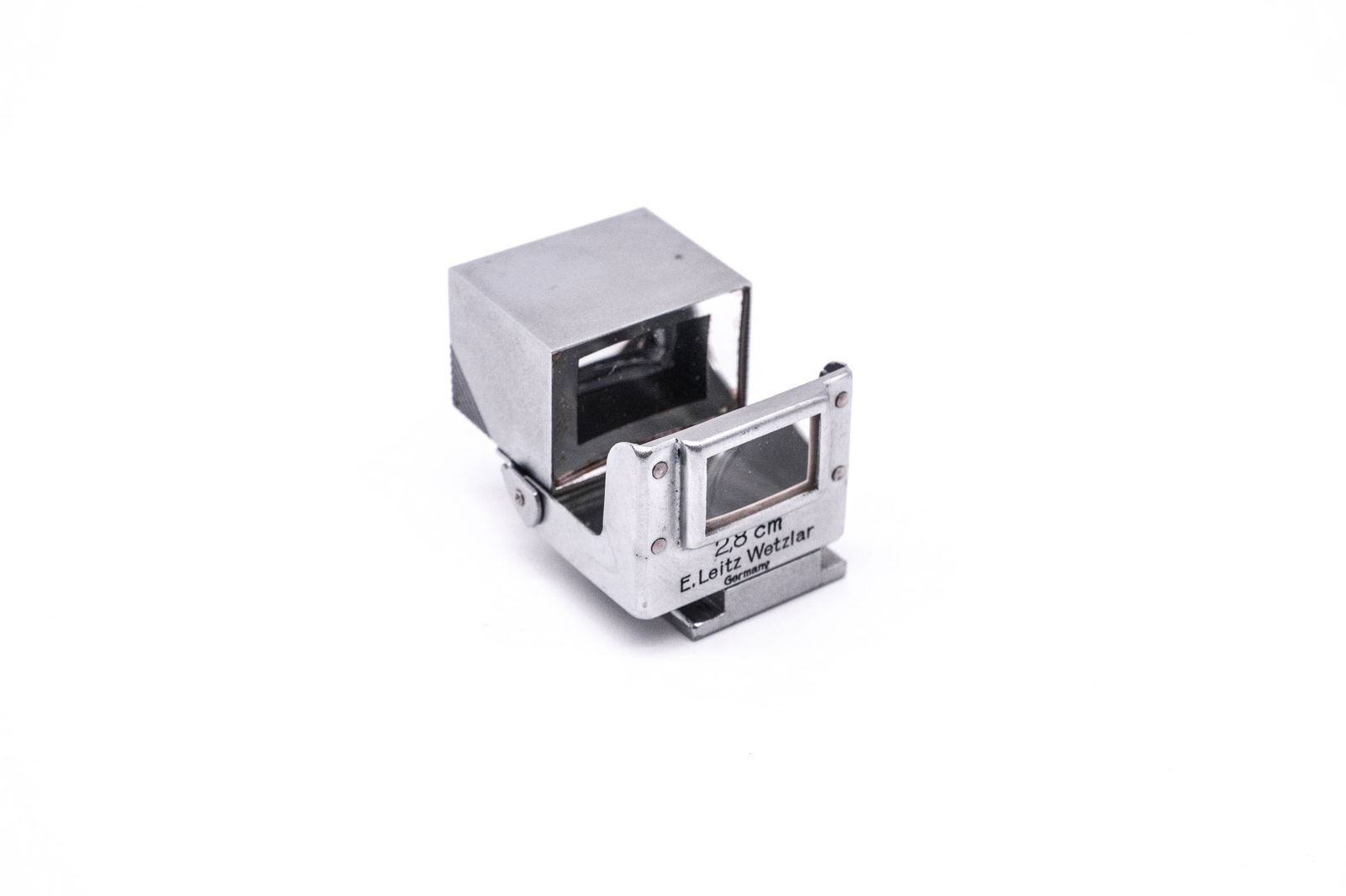 28mm Folding Albada Viewfinder SUOOQ in silver chrome finish (1 of 12)