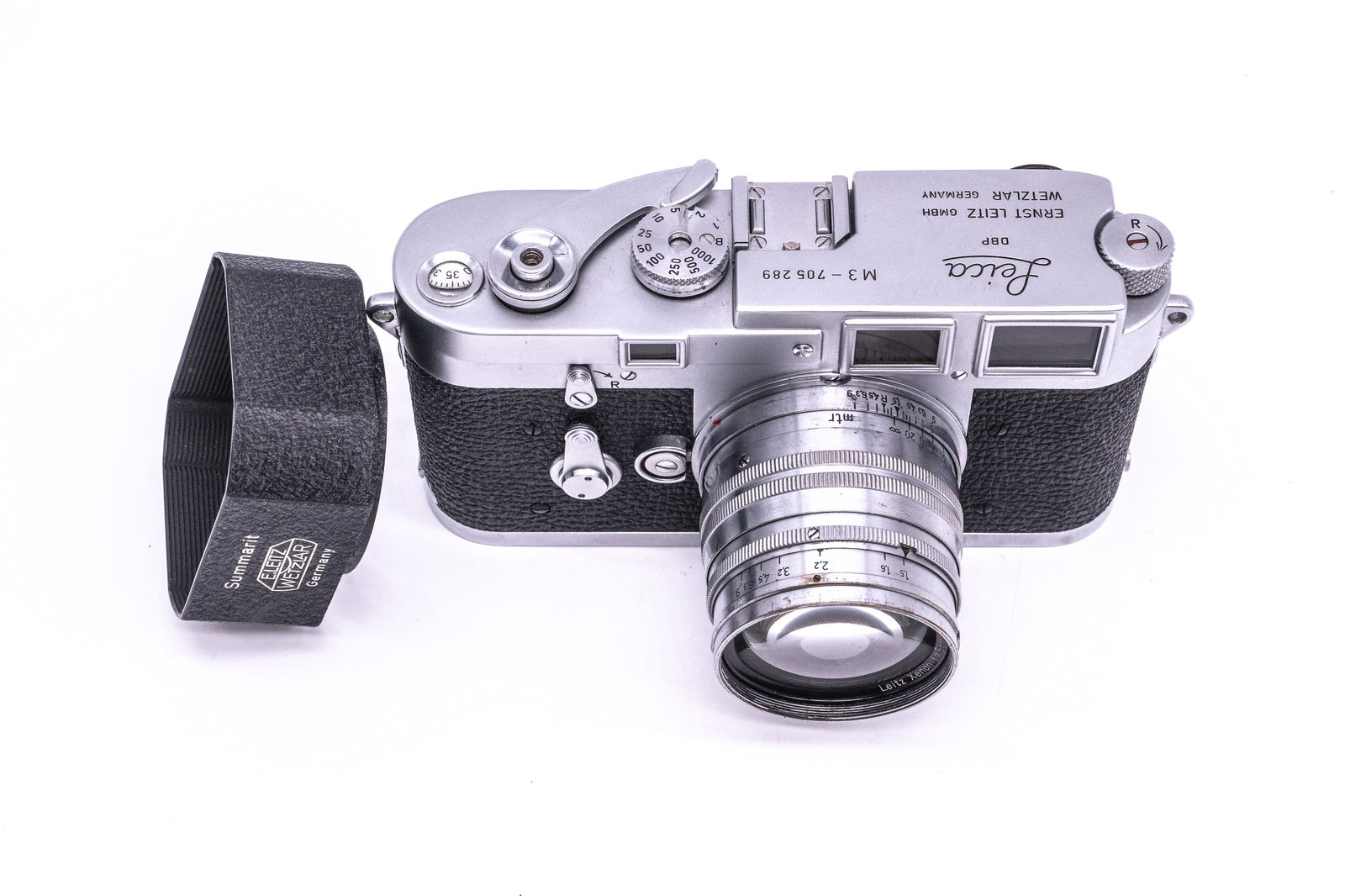Leica M3 Double Stroke made in 1954, with 50mm Xenon f1,5 (1 of 20)