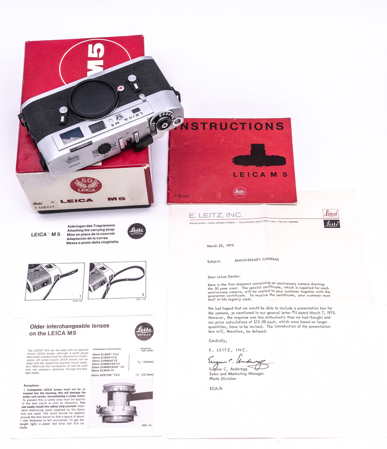 Leica M5 3-Lug Silver Chrome “50 Year" (1 of 11)