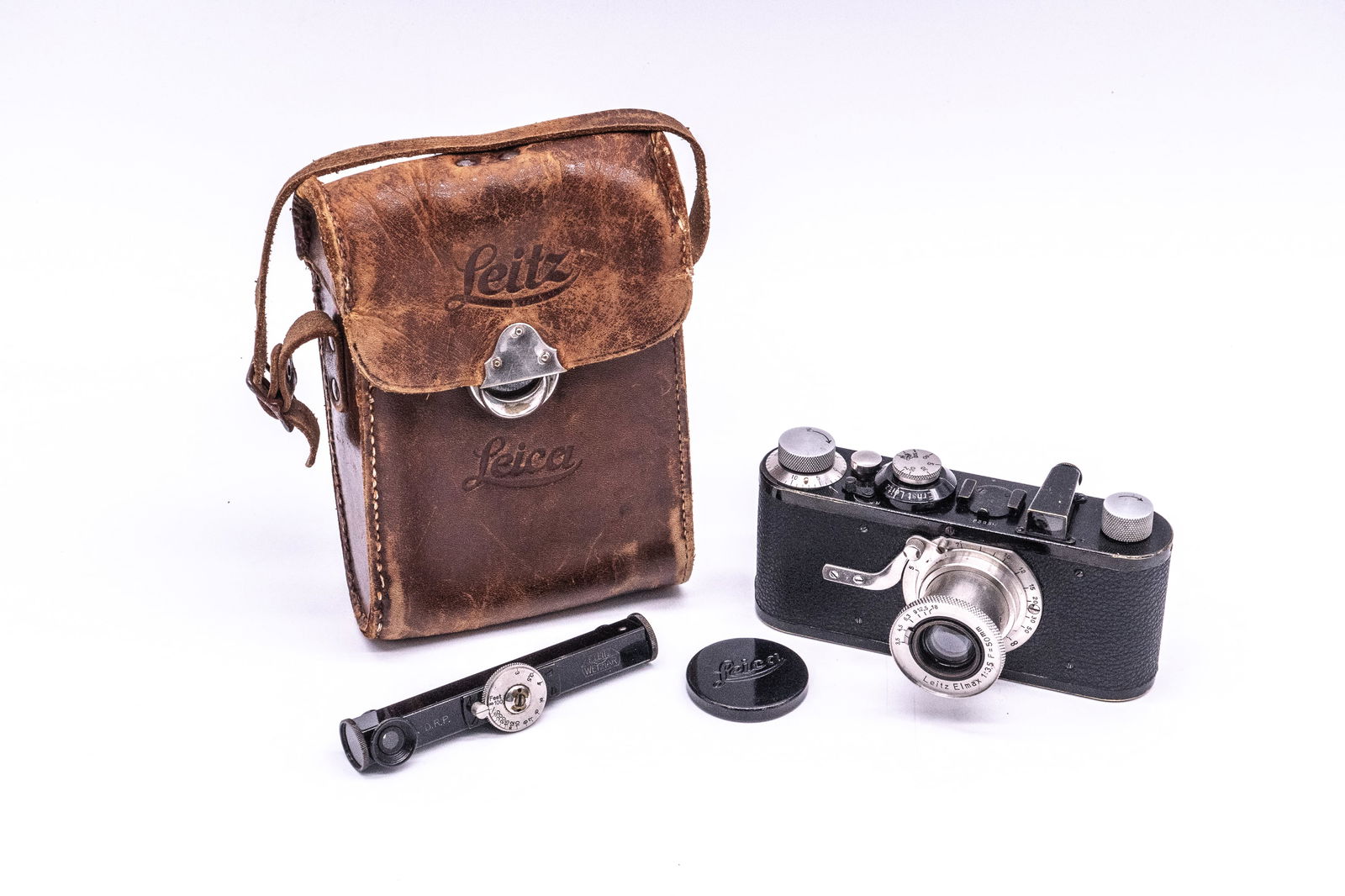 Leica I (Model A) with 50mm Elmax f3,5 lens with long-base rangefinder FODIS (1 of 16)