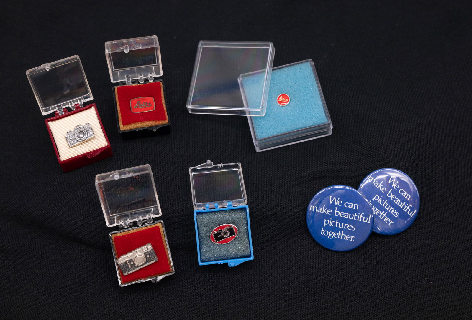 Five Leica lapel pins (1 of 5)