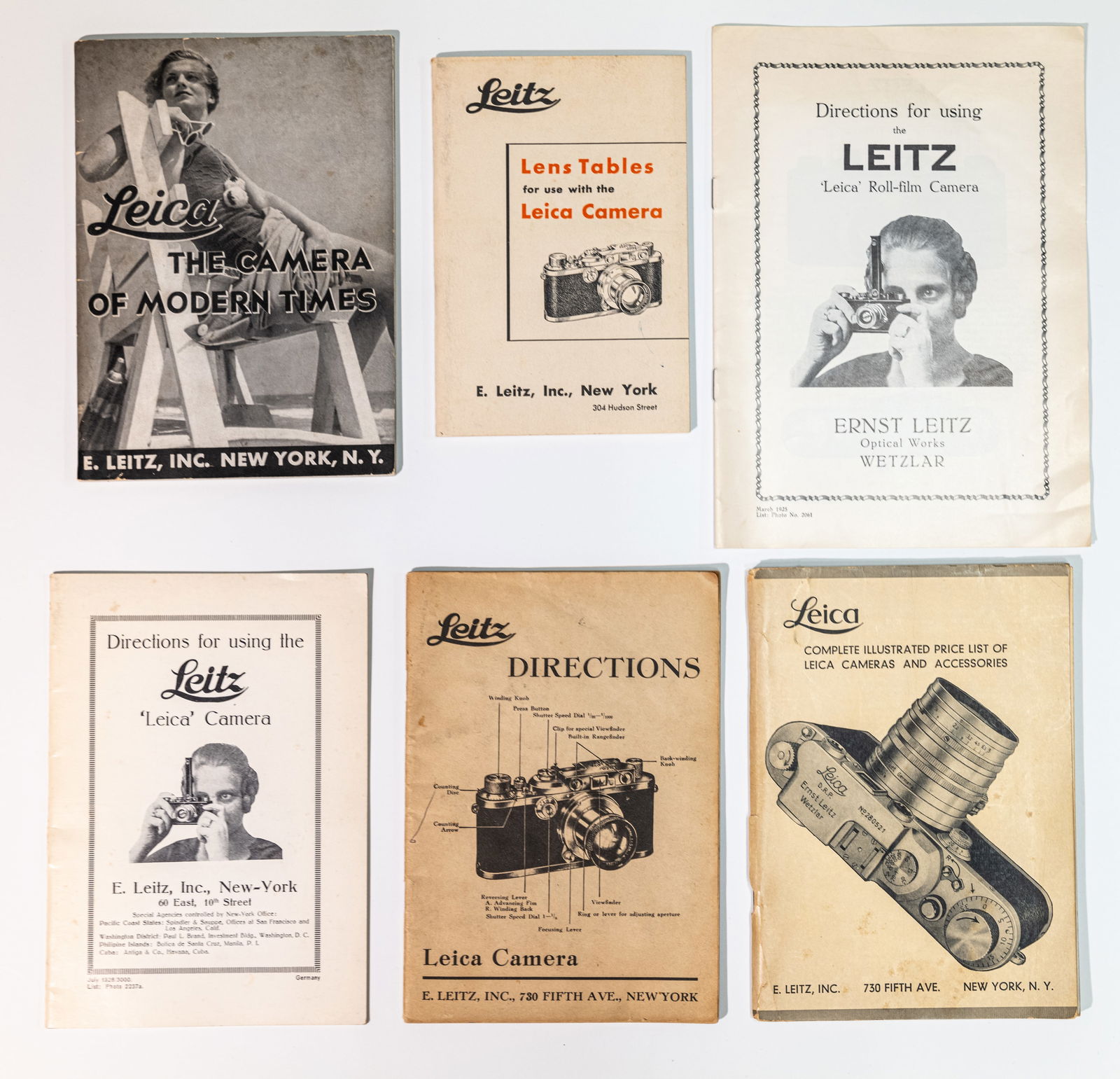Early Leica literature, from 1928 to 1951 (1 of 15)
