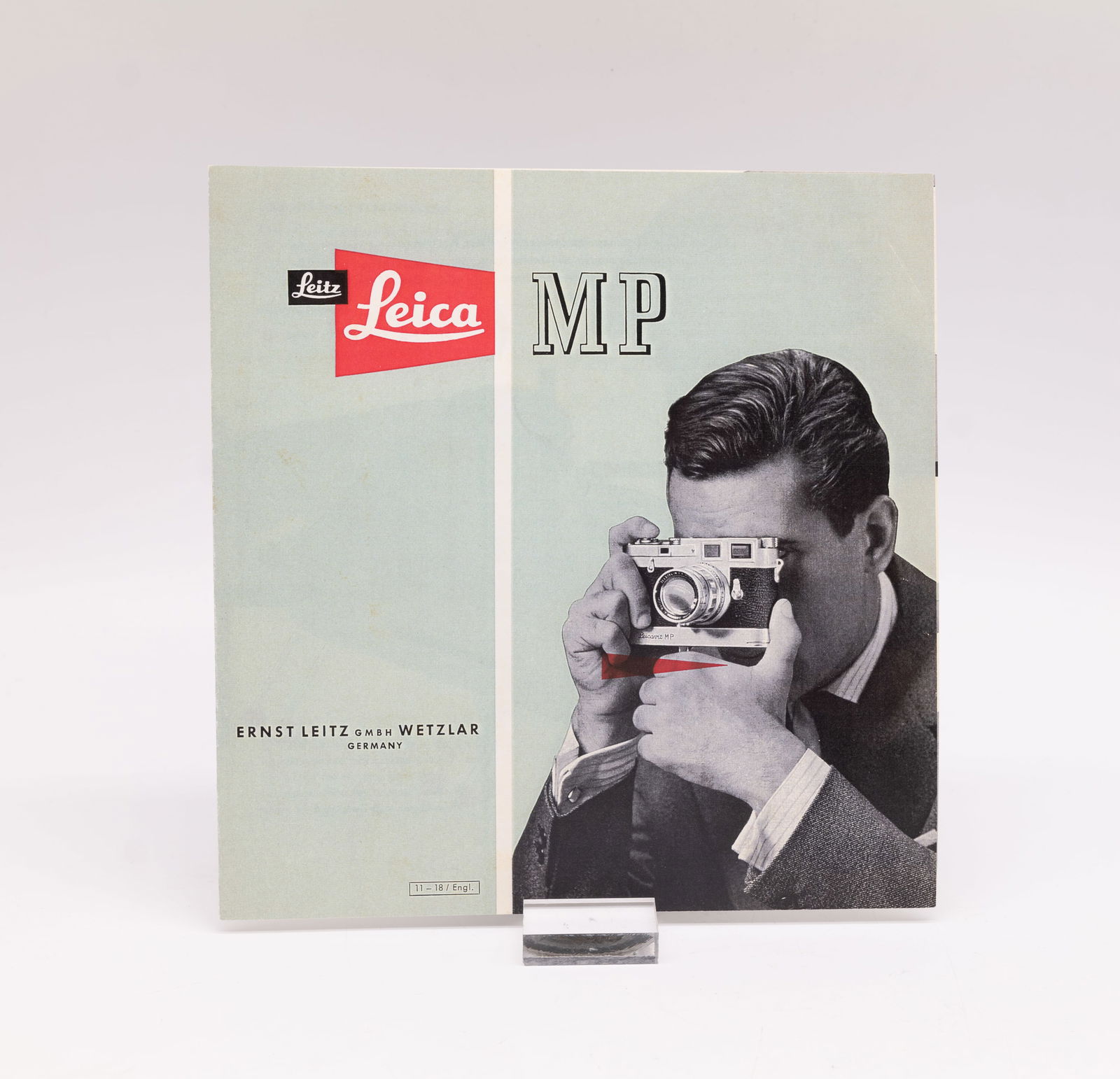 Leica MP brochure, printed in 1956 (1 of 4)