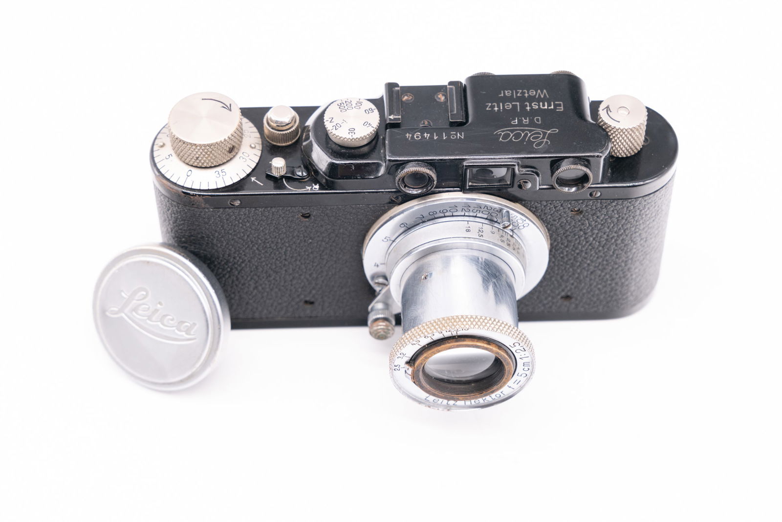 Leica I-II Conversion Nr. 11494, with 50mm Hektor f2,5 (1 of 11)