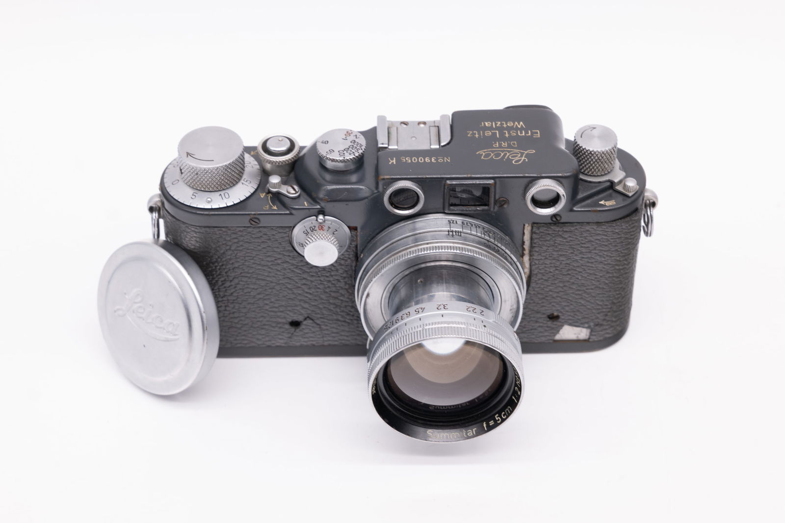 Leica IIIc K Grey Nr. 390055K with 50mm Summitar f2 (1 of 13)